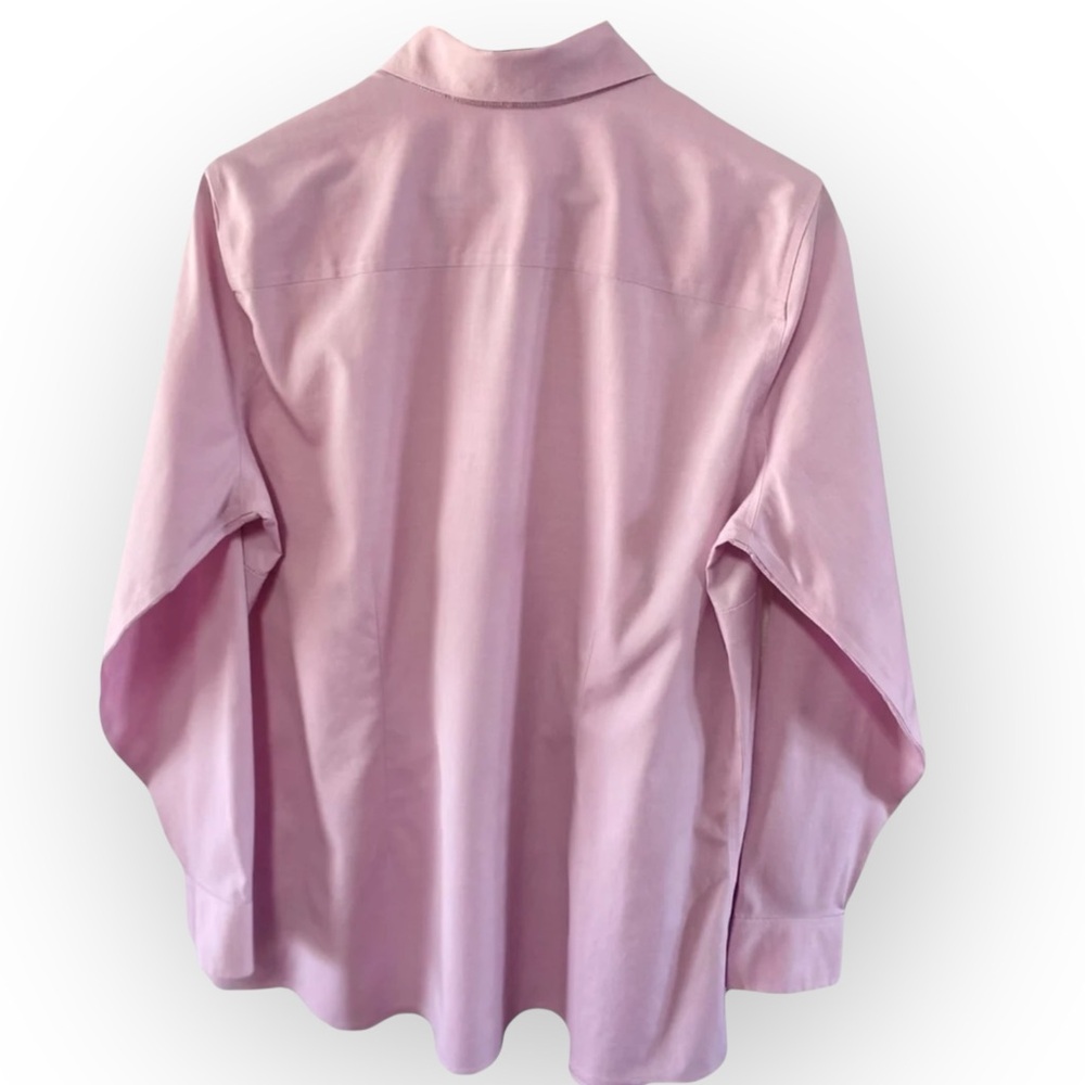 Eddie Bauer Wrinkle-Resistant Pink Button Down Shirt Women’s Size 1X - Picture 3 of 4